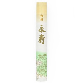 Nippon Kodo Eiju Byakudan Long Life Japanese Sandalwood Incense - 50 Sticks