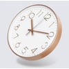 Nbdeal MGJ-0298 Wall Clock, Radio Clock, Nighttime Second Hand Stop