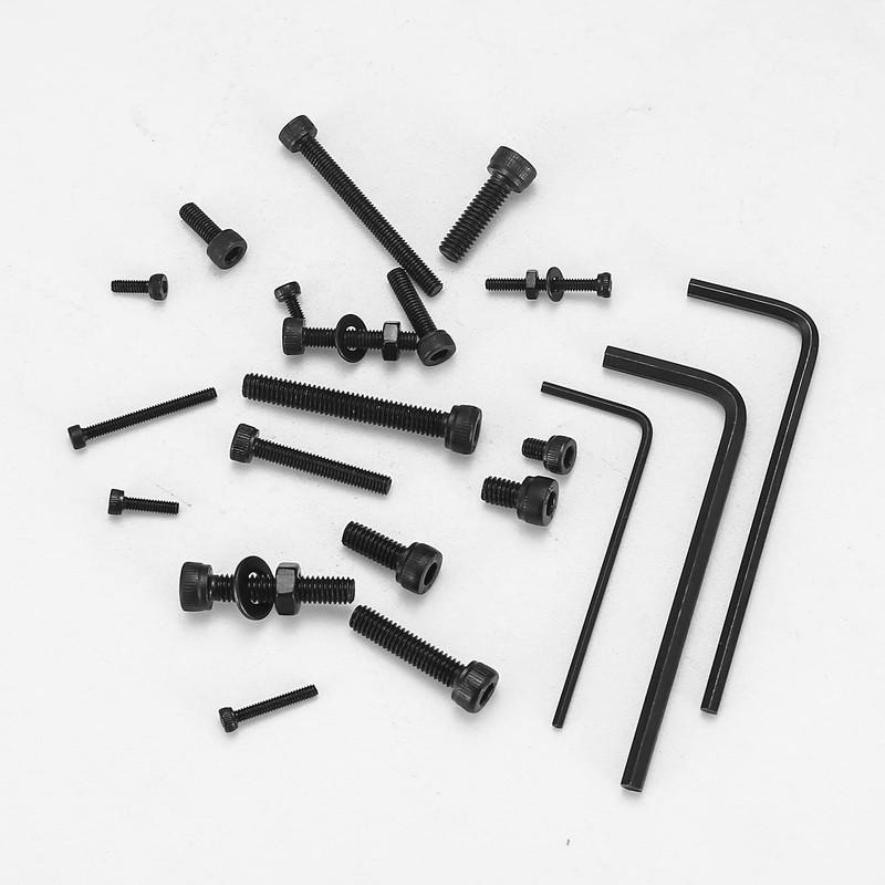 1080 Pcs M2 M3 M4 Hex Button Socket Head Cap