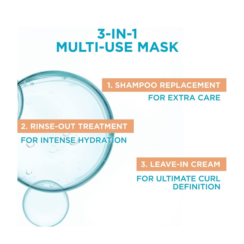 L'Oréal Paris Elvive Dream Lengths 3-in-1 Curls Hydration Mask, for