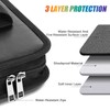 Uquelic Document Organiser Fireproof with Handle, A4 Storage Folder 12