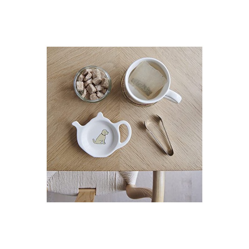 Apricot Cockapoo/Labradoodle Teabag Dish