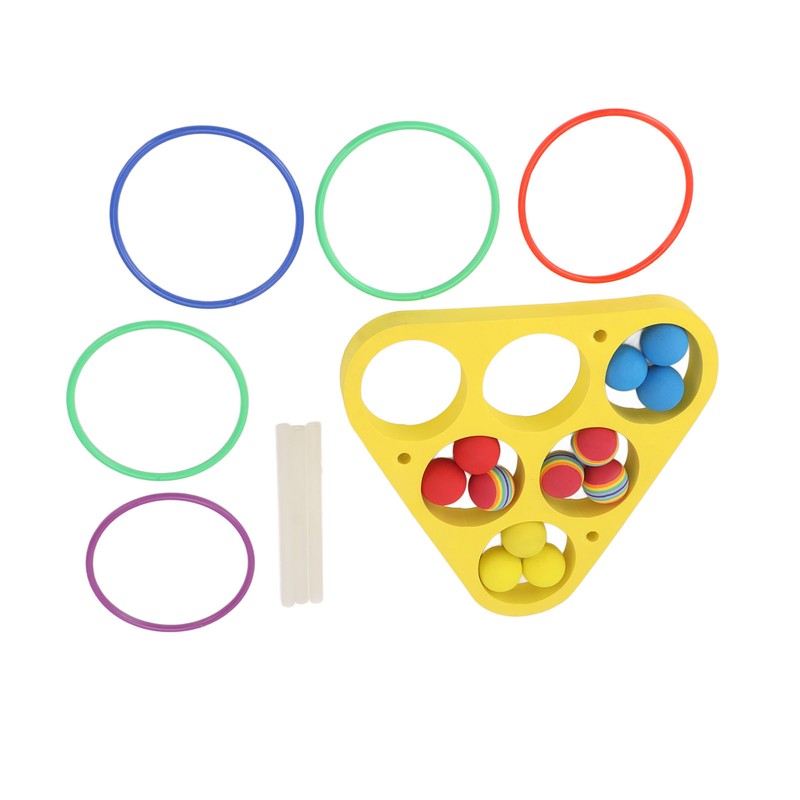 Ring Throw Pool Game Toy EVA Floating Foam with Balls