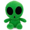 DolliBu Snug-Mooshies Green Alien Stuffed Animal Plush Toy - Space