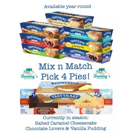 Tastykake Mix n Match! Pick Your Own 4 Assorted Baked Pies