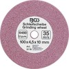 BGS Sanding Disc and 0,404100x 4.5x 10mm (10mm (3/8), 3178
