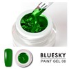 Bluesky Gel Nail Polish, Nail Art Gel Paint, Green 06,