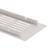 sourcing map 1Pcs Rectangle Ventilation Grille Aluminum Alloy Mesh Air