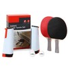 Win SPORTS Table Tennis Paddle Set with Retractable Net,Play Anywhere