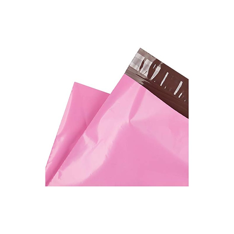 20 x Strong Large Pink Postal Mailing Bags Sacks 12x16"