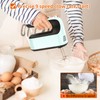 Yomelo 9-Speed Digital Hand Mixer Electric, 400W Powerful DC Motor,