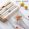 Rae Dunn 3 in 1 Wrap Organizer with Cutter, Plastic