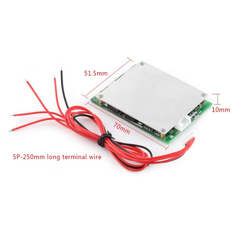 12V 100A 4Series BMS Protection Board with Balancing with Overcharge/Overdischarge/Overcurrent/Short