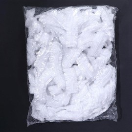 100 Pcs Disposable Bowl Covers, Stretchable Plastic Disposable Food Storage Covers, Elastic Design Storage Wraps Food Fresh-keeping Covers for Refrigerator Use