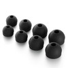 CURVD Earplug Tips Replacement Set, 4 Pairs XS/S/M/L, Noise Reduction