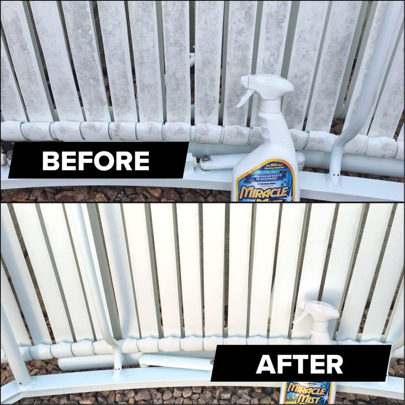 MiracleMist Instant Cleaner for Indoor and Outdoor Use, 32 oz
