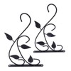 2pcs Hanging Plant Bracket Heavy Duty Rust Resistant Durable Iron