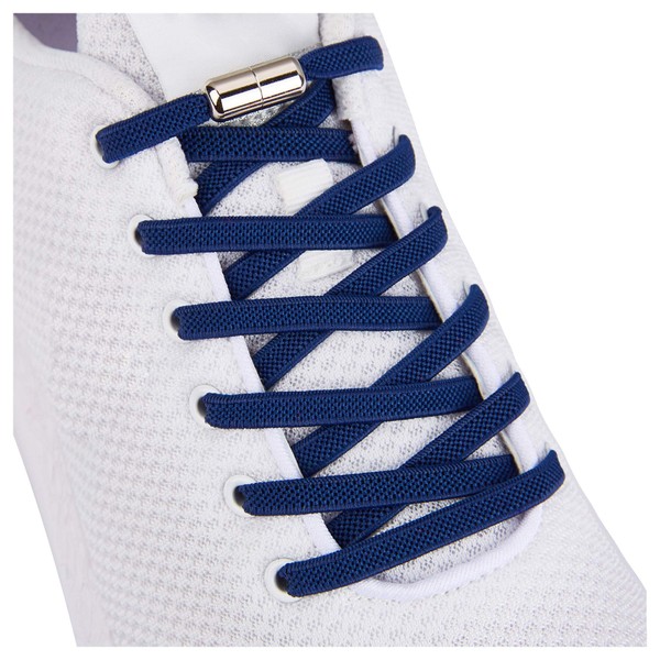 Tieless Elastic Shoe Laces, No Tie Shoelaces for Kids/Adults Navy