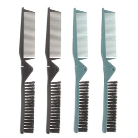 NOLITOY 4pcs Hair Comb Compact Travel Brushes for Hair Types Easy to Design for Go Hairstyles
