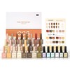 CANNI 30Pcs 9ML Hema-free Gel Nail Polish Set,Nude Brown Red