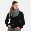 KNIT FACTORY - Dusk Loop Scarf - Finely Knitted Tube