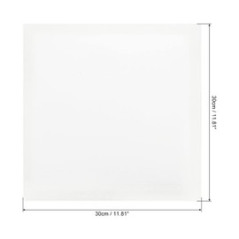 PATIKIL Paint Canvases Panel for Painting, 3 Pack 12x12 Inch Square Wood Frame Stretched Blank Art Board Panels for Acrylic, Oil, Tempera Painting, White