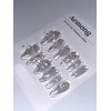 Aemong: Transparent glass craft - Short Oval / Aemong :