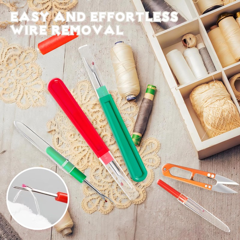 HAALII Seam Ripper, Seam Ripper and Thread Remover Kit, Stitch