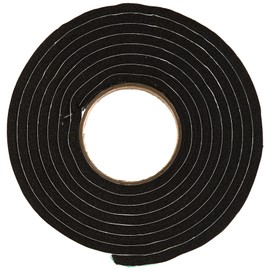 Stormguard 05SR0363.5MBL 3.5m Extra Thick Self-Adeshive Rubber Draught Excluder - Black