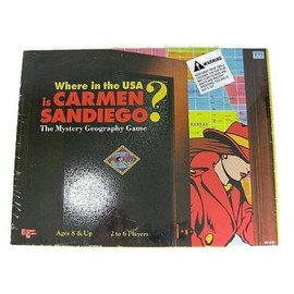 Where in The USA is Carmen Sandiego? (Board Game)