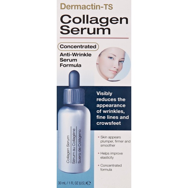 Dermactin-TS Collagen Serum Concentrated Anti-Wrinkle Serum Formula Facial Treatment Products 1 fl. oz.