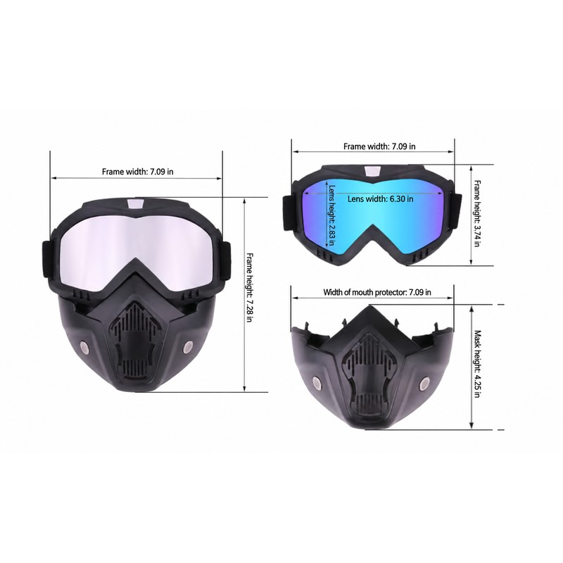 Windproof Cycling Sunglasses with HD Lens – Outdoor Riding Eyewear