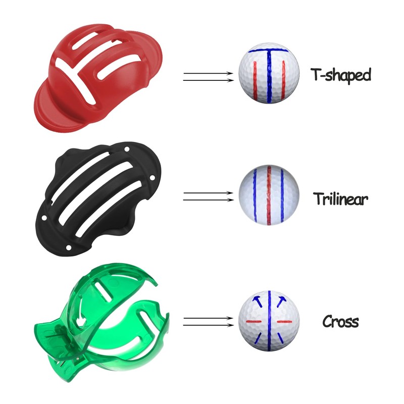 ATBUSS 3 Pack Golf Ball Liner Tools, 2 Pack Liner