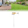 Airplane Weathervane, Eye-catching Design Iron Material Easy Installation Garden Decoration