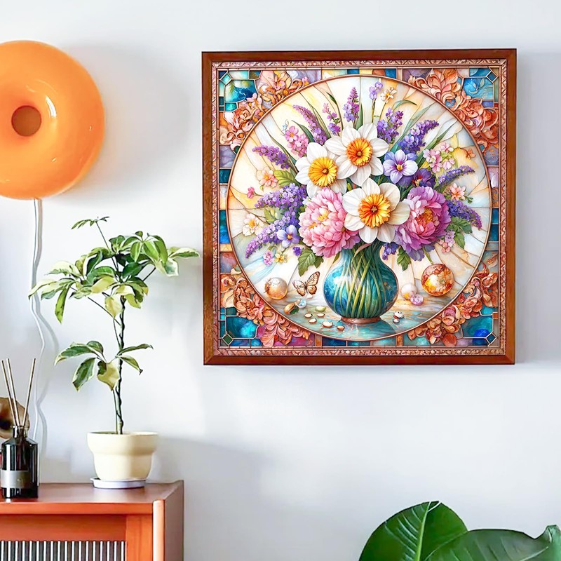 JATOK Paint by Numbers Adults, Paint by Numbers, DIY Retro