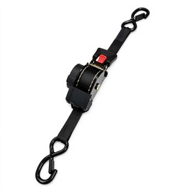 Retractable Cargo Strap for Cars – Automatic Tensioner for Luggage and Motorcycles( Black )