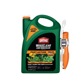 Ortho WeedClear Lawn Weed Killer Ready-To-Use with Comfort Wand, Kills Crabgrass, Dandelion and Clover, 1.33 gal.