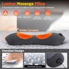 Zhaotingrui 3 in 1 Back Massager, Electric Lumbar Support Pillow