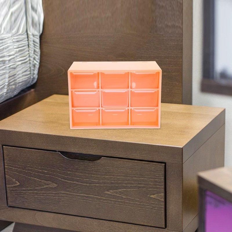 STOBOK 2pcs Desktop Drawer Organizer Box for Office Supplies Sundries