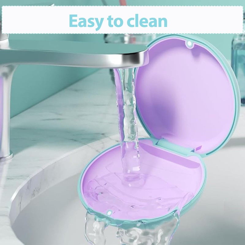 Retainer Case Cute Slim Aligner Case Compatible with Invisalign,Retainer Holder