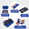 12 Pcs Collapsible Magnetic Parts Tray Set 3 Size,Multicolor