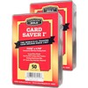 Cardboard Gold Cardsaver 1 - Semi-Rigid Card Holder for Submitting