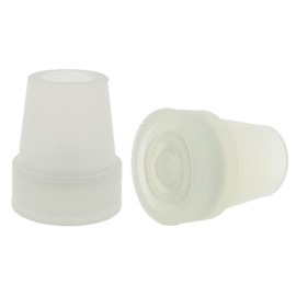 Lifeswonderful - 2 x glow in the dark protective caps, 19 mm rubber feet for walking sticks