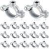 Otoolling 20 Pack 3/4" Split Ring Pipe Hanger for 3/8"