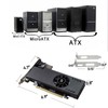 SAPLOS Radeon RX 550 Low Profile Graphics Card, 4GB, GDDR5,