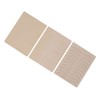 15Pcs Eyebrow Tattoo Practice Skin Inkless Rubber Microblading Practice Skin