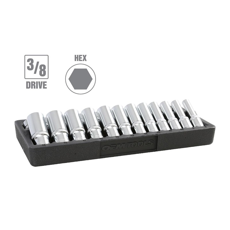 OEMTOOLS 22963 24-Piece Metric Socket Set