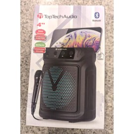 Toptechaudio NEW Top Tech Audio LOUD BLUETOOTH SPEAKER Portable Wireless Boombox Aux KL-6