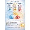Growvit Suplemento Vitamina 3 Pack D3 Forte Zinc Hierro