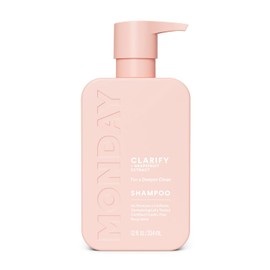 MONDAY HAIRCARE Clarify Shampoo 12oz for Oily Hair, Made with Grapefruit Extract, Coconut Oil and Vitamin E (350ml)